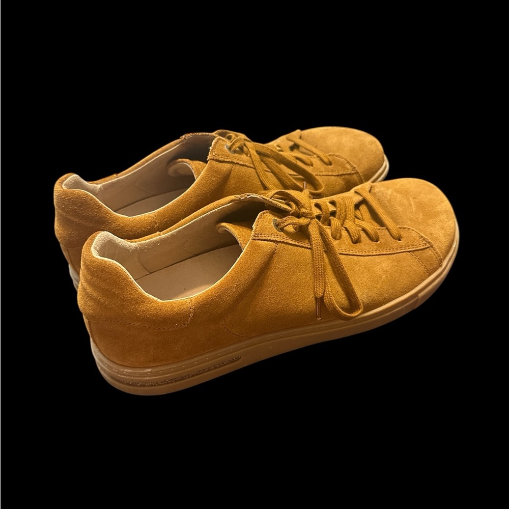 Birkenstock Mens Sneakers Brown Size US 12-12.5/ 45N Bend Low Leather - Picture 2 of 9